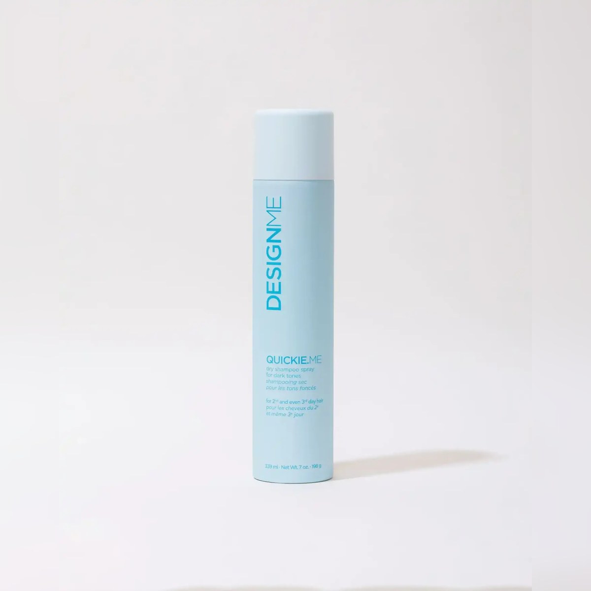 QUICKIE.ME Dry Shampoo Spray Brunette & Dark Tones — сухий шампунь-спрей для темного волосся 339 мл