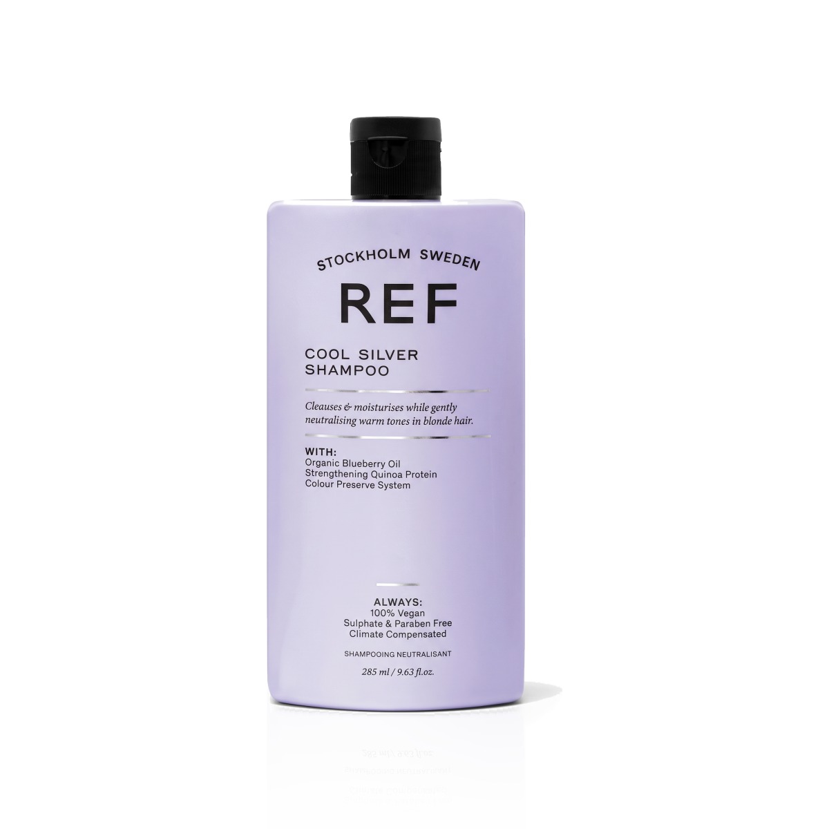 REF Cool Silver Shampoo — шампунь для білого волосся 285 мл