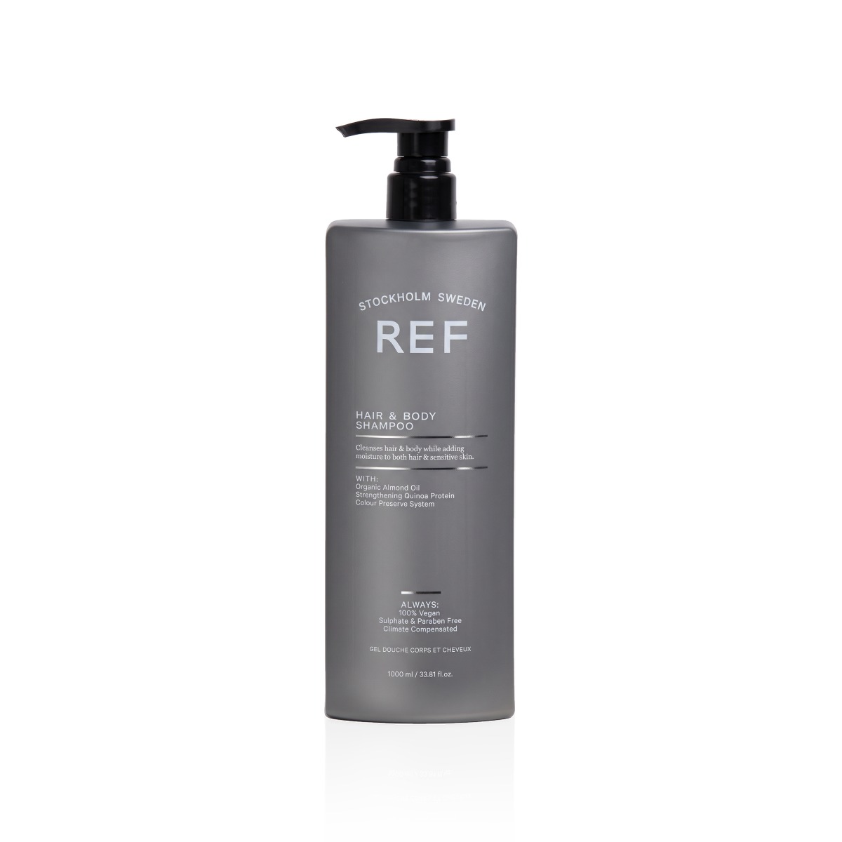 REF Hair & Body Shampoo — шампунь-гель для душу чоловічий 1000 мл
