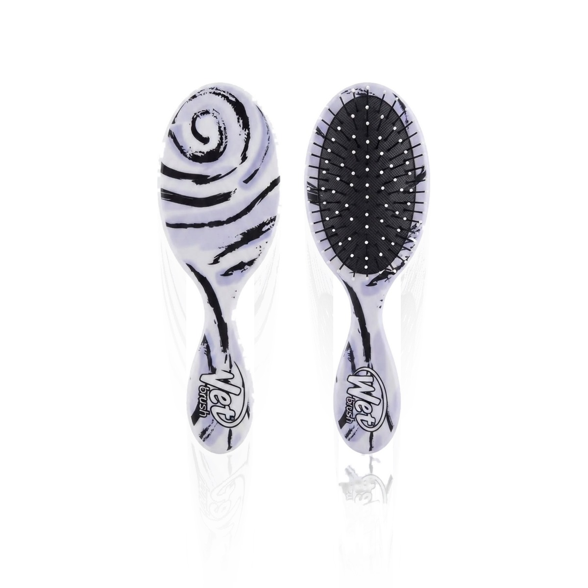 Wet Brush Mini Detangler — біло-чорна зебра
